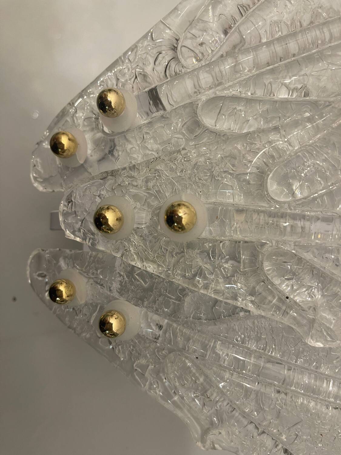 Large Murano Glass Sconces