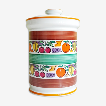 Porcelain storage jar by schirnding bavaria