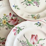 Lunéville dessert plates