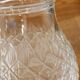 Pineapple pitcher in glass