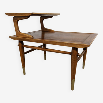 Table basse ou d'appoint minimaliste par Lane USA des années 50/60