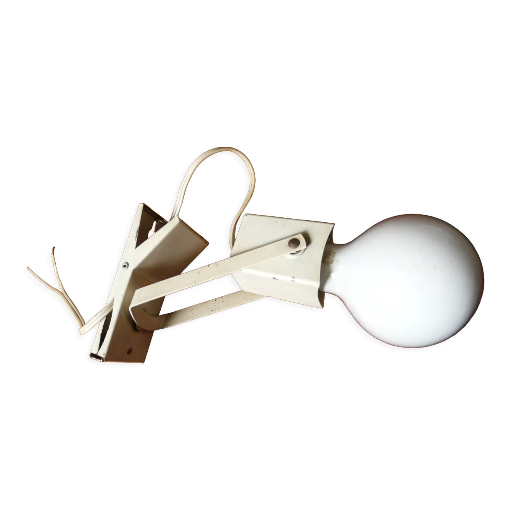 vintage spot lamp Lita clip with its bulb