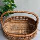 Vintage wicker basket