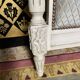 Louis XVI style upholstered bed