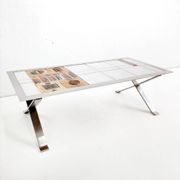 Ceramic tile coffee table by Jean Gregorieff for Roche Bobois 1970s
