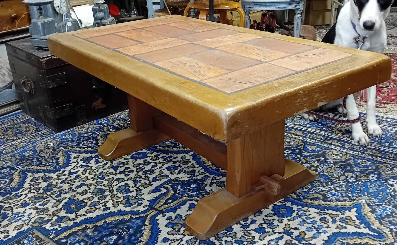 Vintage coffee table by Garnier
