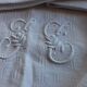 Lot d'un service de table comprenant une nappe et 6 serviettes