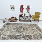 7x9 old antique anatolian turkish rug 289x206cm