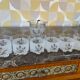 Whiskey glasses and ice bucket