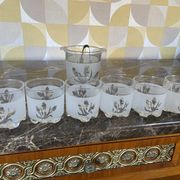 Verres à Whisky et seau à glaçons