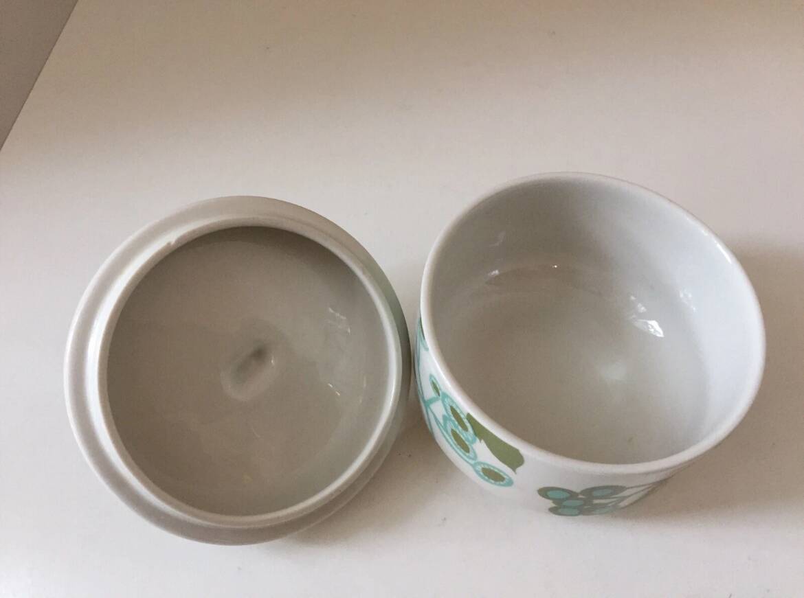 Vintage Villeroy & Boch Scarlett porcelain sugar bowl