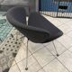 ORANGE SLICE 437 armchair by Pierre Paulin for Artifort, grey, 1980