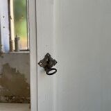 White and green cutter cabinet