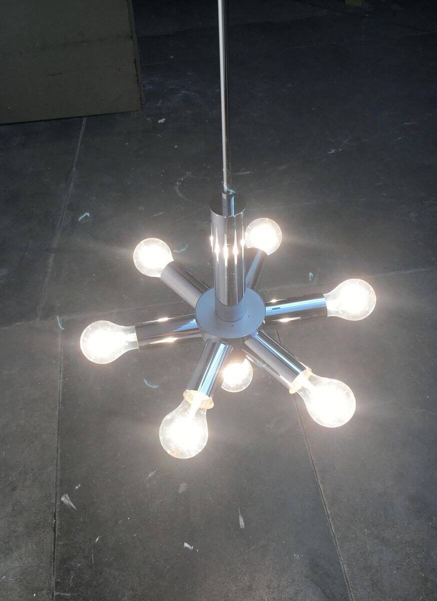 Suspension Chrome Space Age Mid-Century