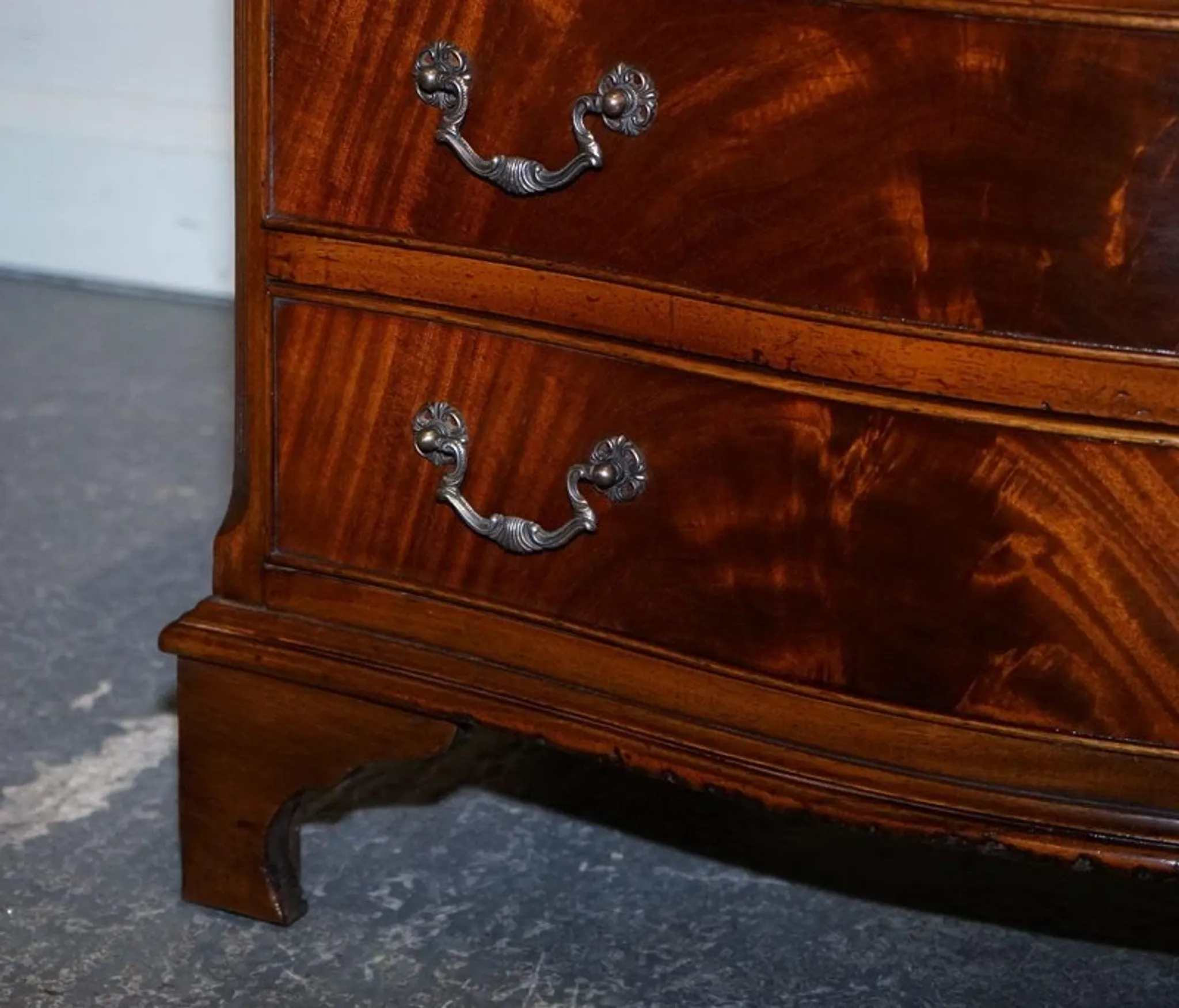 Large Wooden Bedside Tables, Set of 2