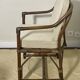 Fauteuil en rotin et osier Année 1970