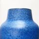 Vase bleu de Bückeburg Keramik, Allemagne années 1960