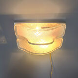 Vintage Murano glass wall lamp, 1970s