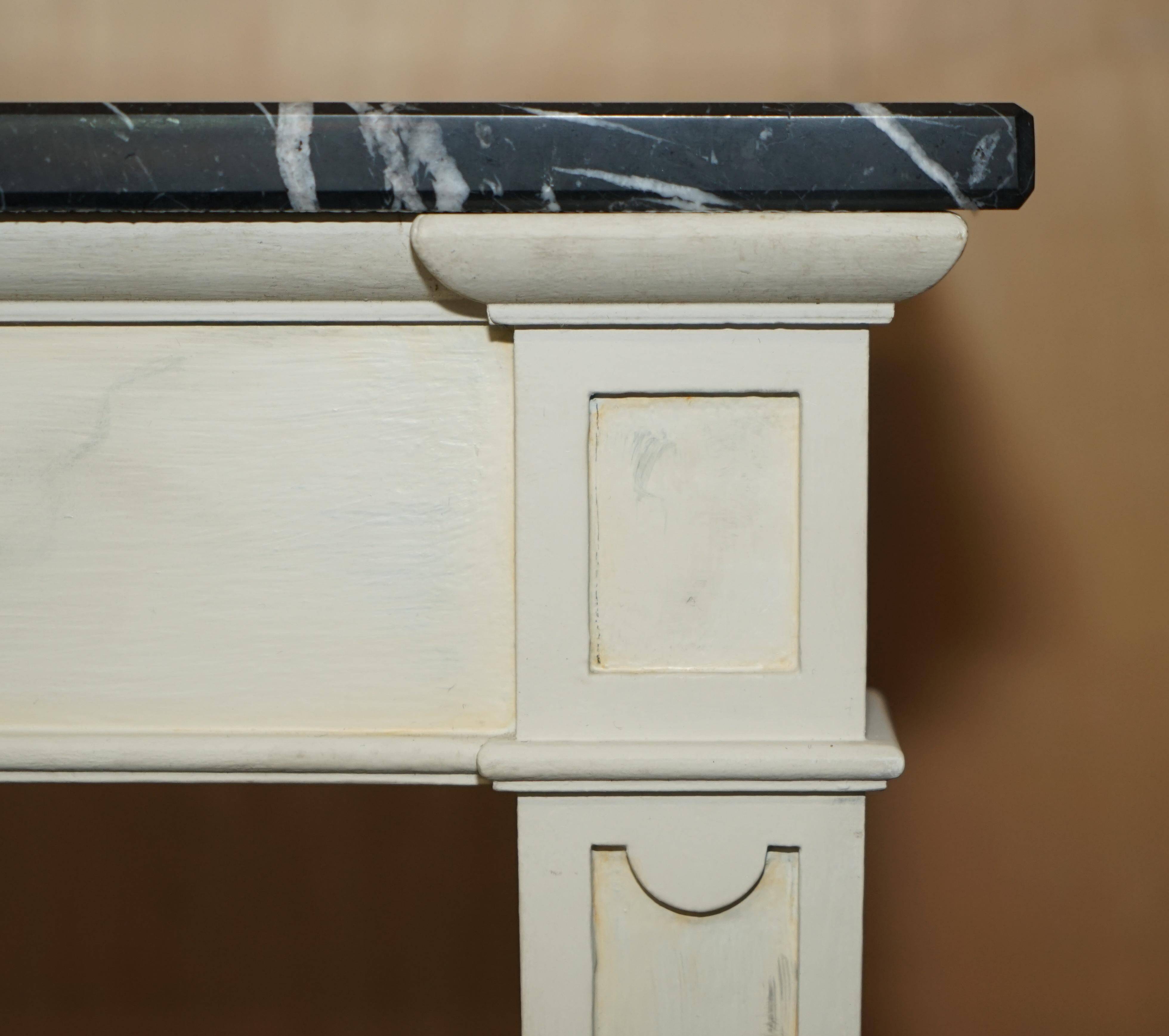 Pair of marble top consoles Spencer House, Edwardian style