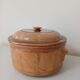 Vegetable salad bowl terracotta pottery