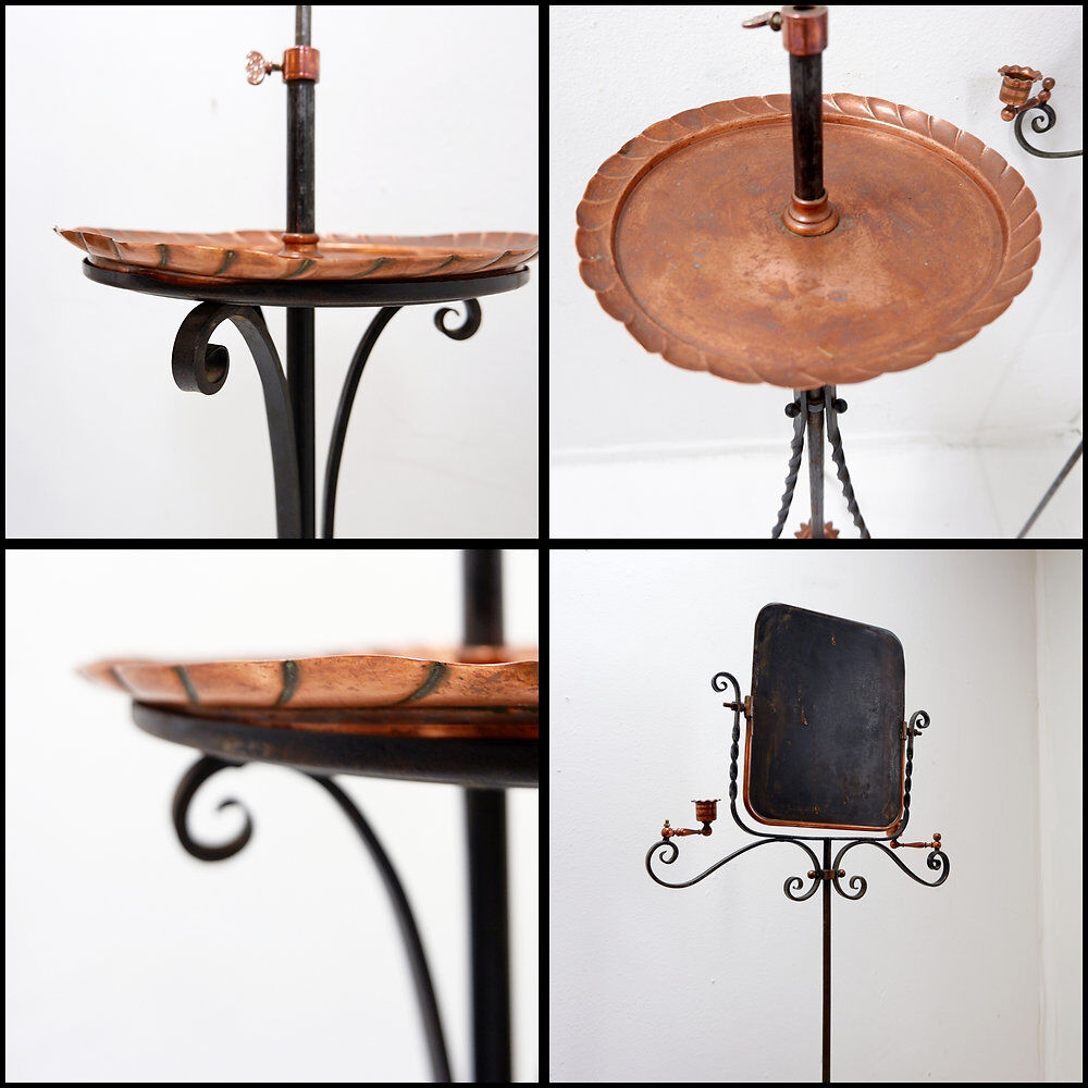 French barber mirror from the 1930s