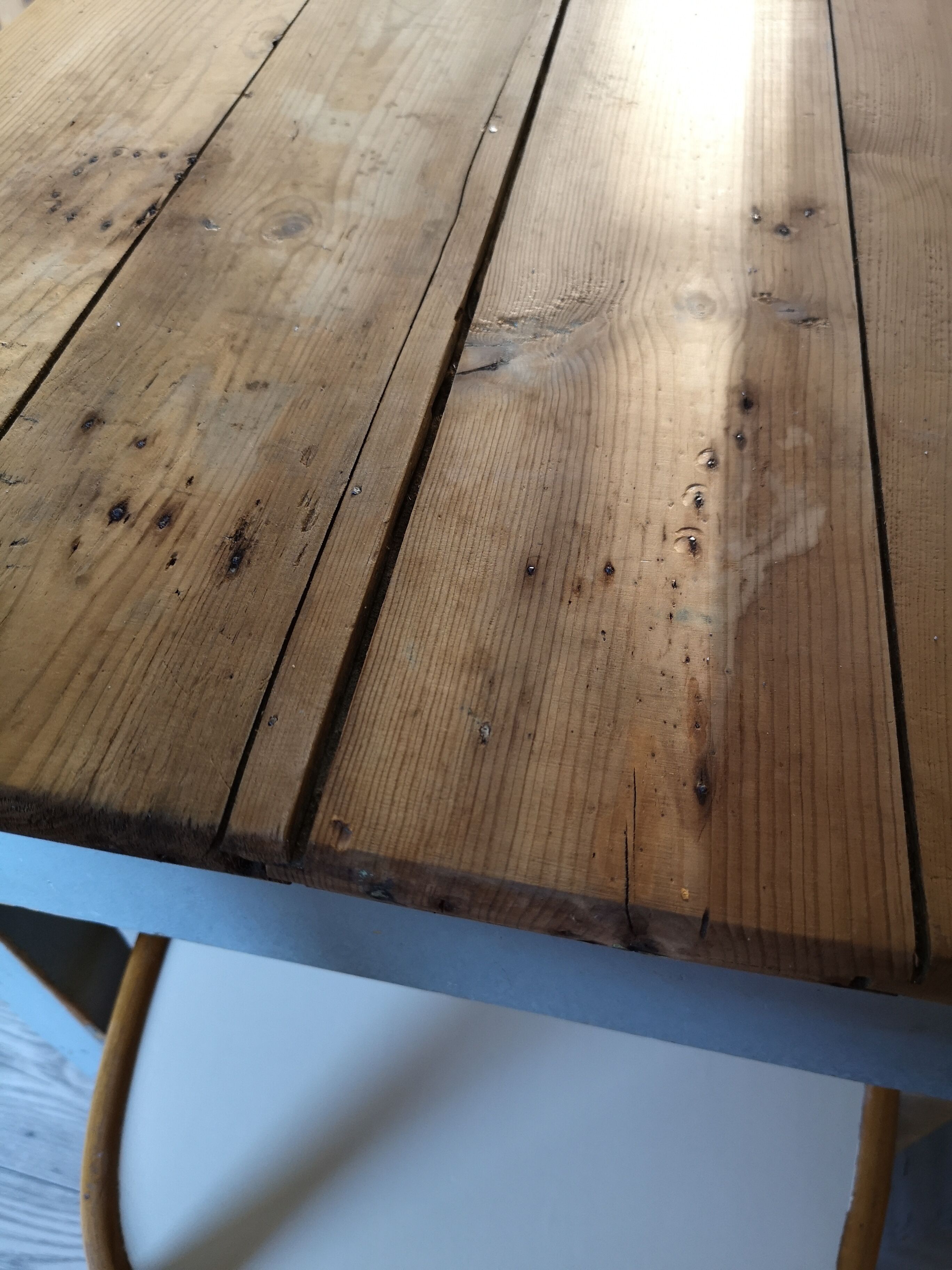 Vintage farm table
