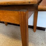 Living table wooden extension vintage