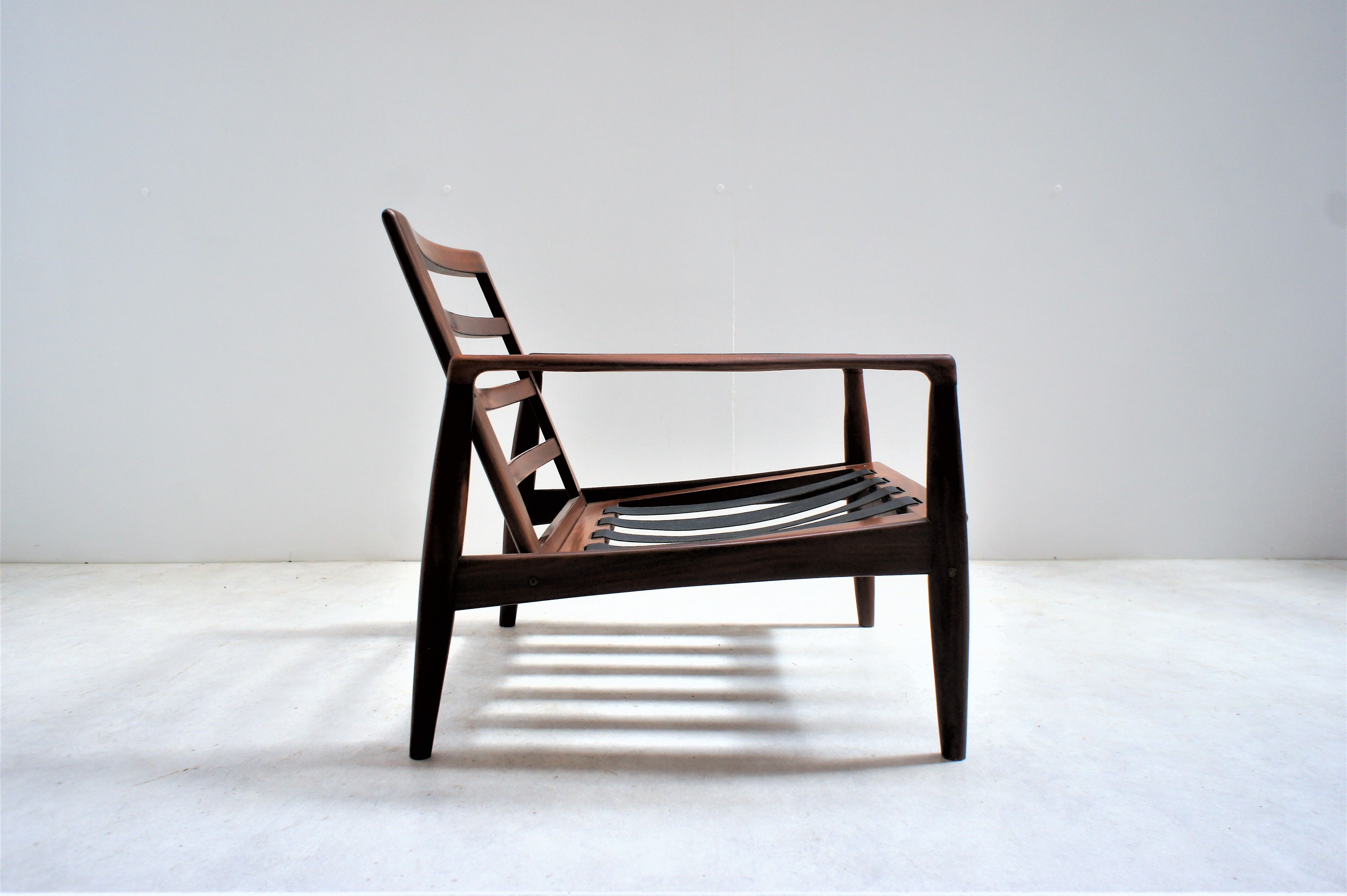 Scandinavian rosewood chair