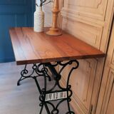 Table pied machine à coudre