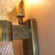 Pair of Murano glass wall lights, Toso