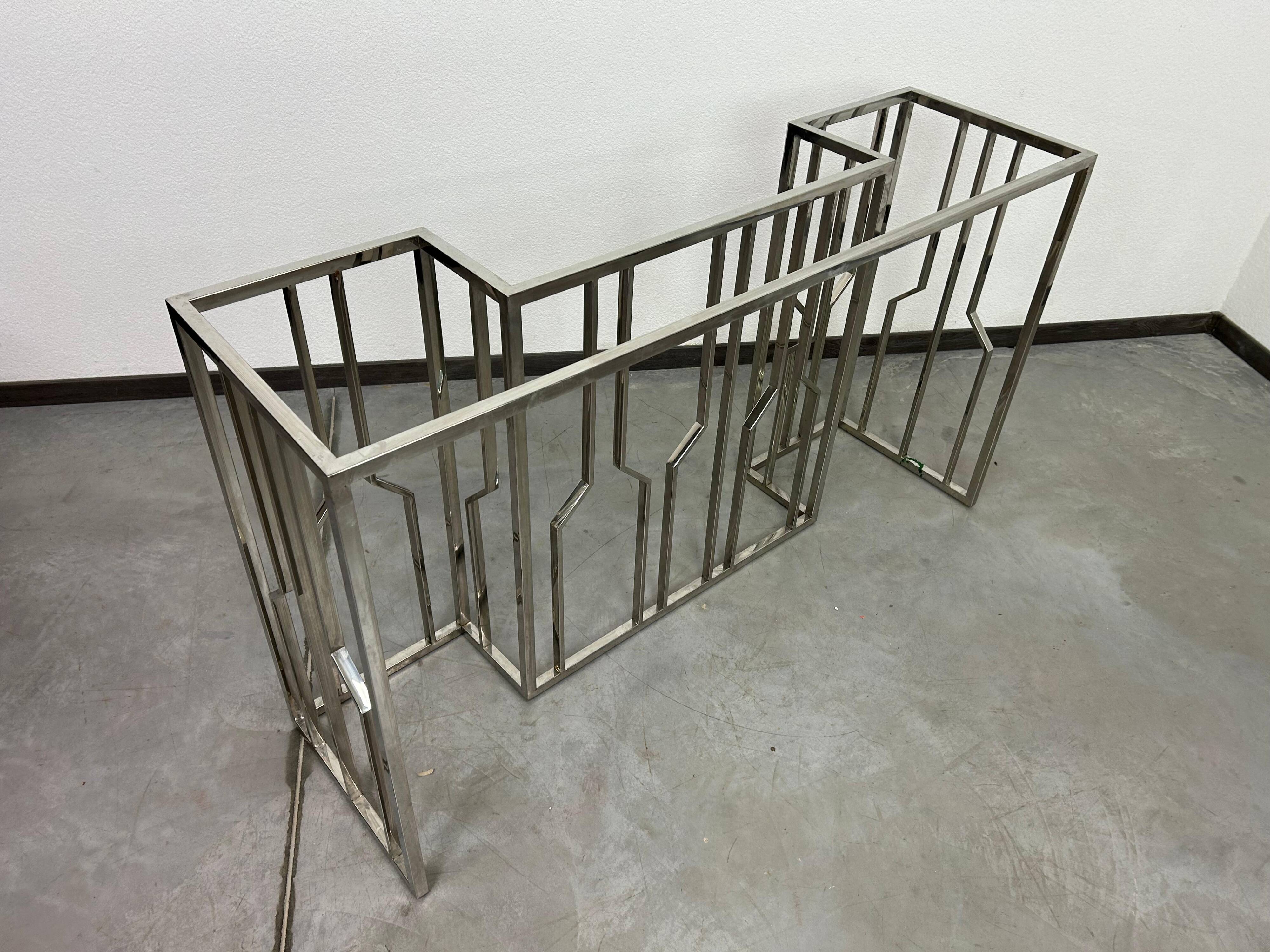 Table console design milieu du siècle