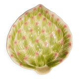 Earthenware dish in the shape of an artichoke, Gisela Graham London.