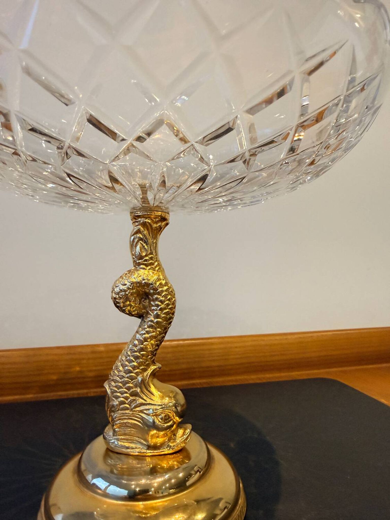 Val Saint Lambert fruit bowl VSL