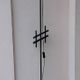 Minimalist iron floor lamp