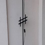 Lampadaire minimaliste en fer