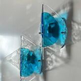 XXL wall sconces by Carlo Nason for A.V. Mazzega, Murano glass