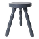 ancien tabouret tripode en chêne massif