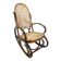 Rocking-chair vintage en bois courbé – Style Thonet