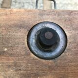 Vintage school desk desk with chair