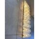 Contemporary Brass and Murano Glass Flush Mount Wall Sconces — Pair