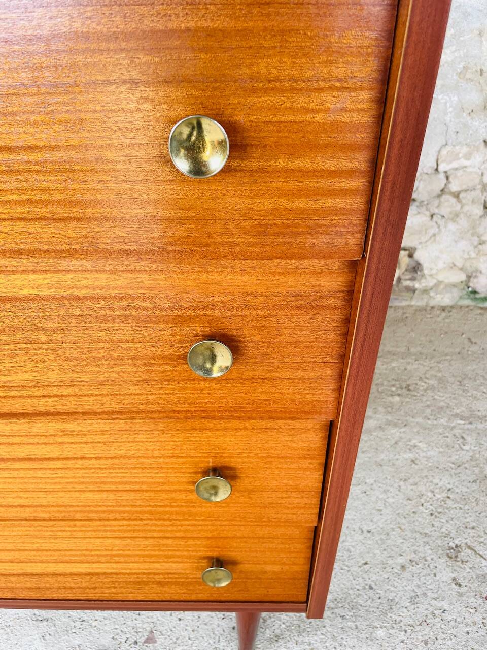 Large vintage order 4 drawers circa 70