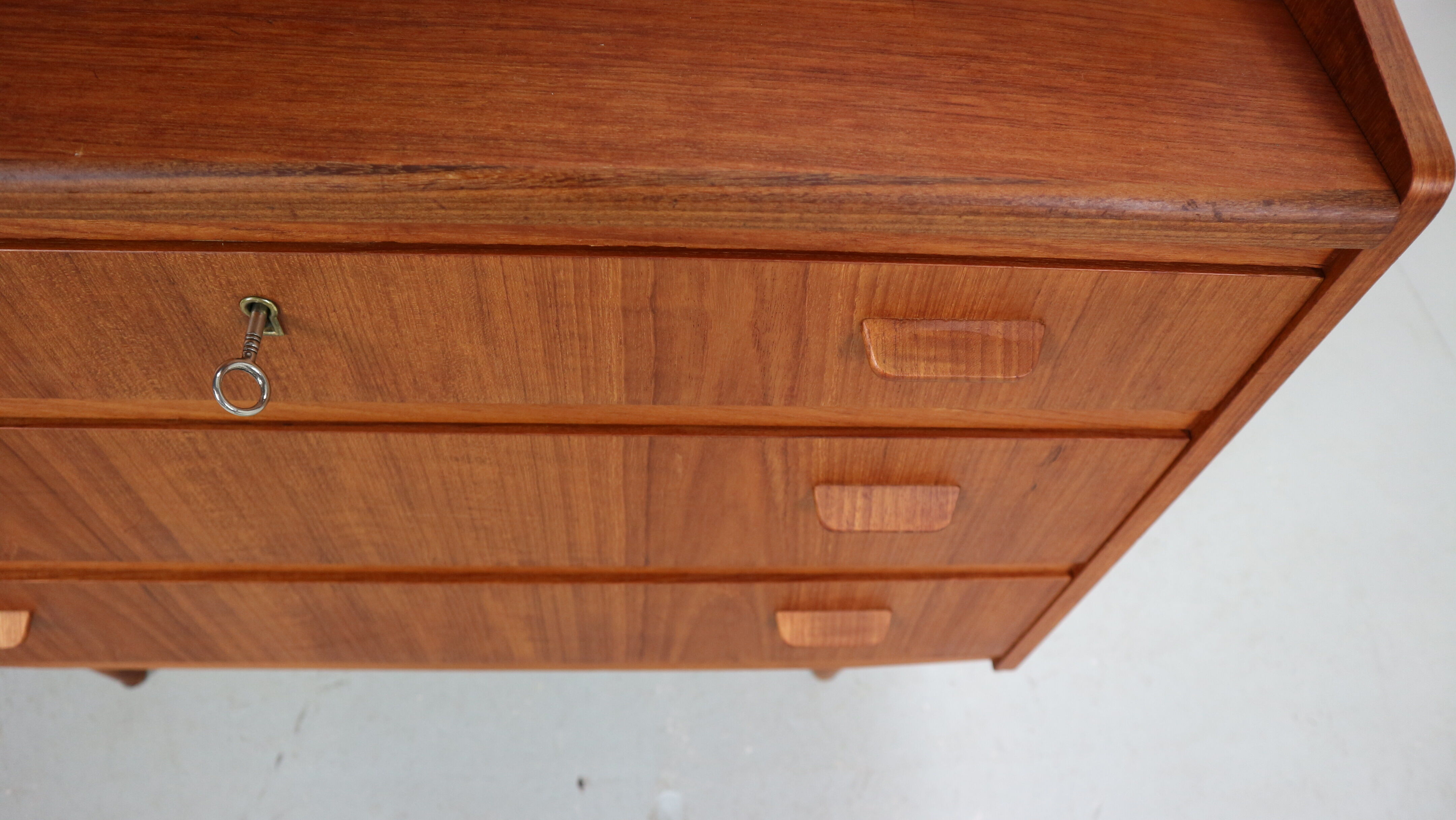 Mid- Century modern teak secretary- cabinet, 1960 Denmark