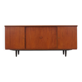 Buffet en teck, design danois, années 1970, fabriqué au Danemark