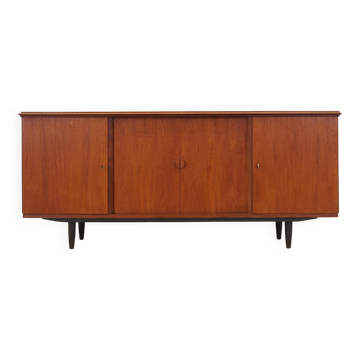 Teak sideboard, Danish design, 1970s, made in Denmark