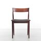 Suite de 4 chaises scandinaves en teck modèle 39