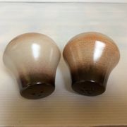 Sel et poivre céramique marron beige