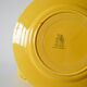 Set of 6 Badonviller lemon yellow dessert plates, 1960