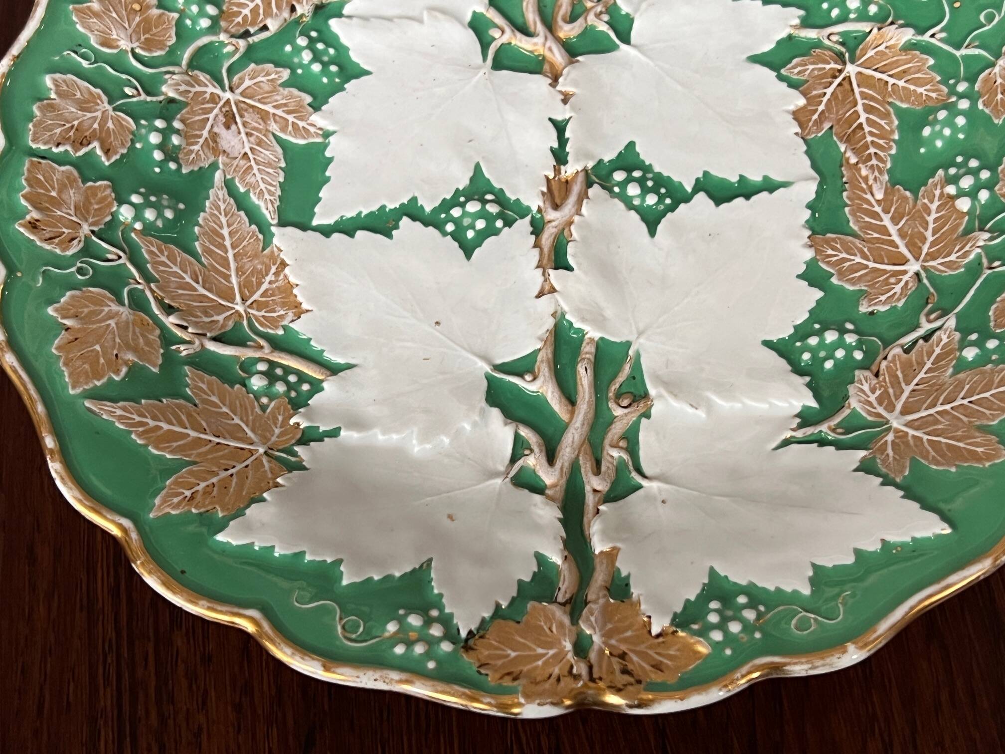 Decorative plate Meissen.
