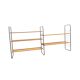 Vintage wall rack / wall system with bookshelves from the 60s
