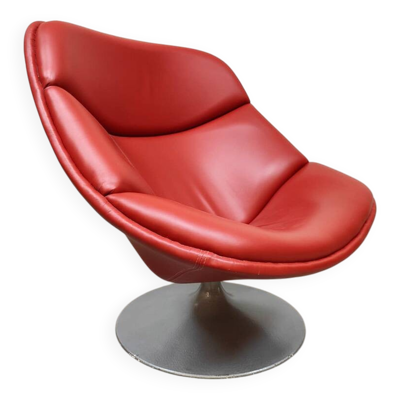 Fauteuil lounge pivotant vintage Pierre Paulin Artifort F557
